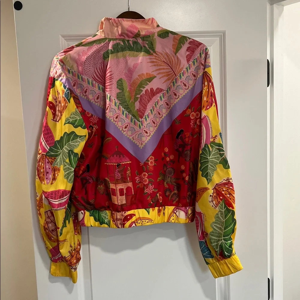 FARM Rio Multicolor Bomber Jacket - Picture 5 of 5